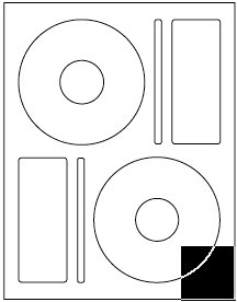 2000 cd dvd memorex comp gloss labels