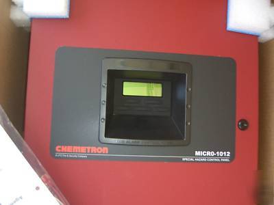 Chemetron micro-1012E fire alarm agent control panel ne