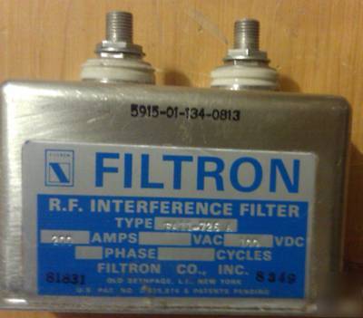 100VDC r.f.interference FILTER200AMP-clean-up your dc