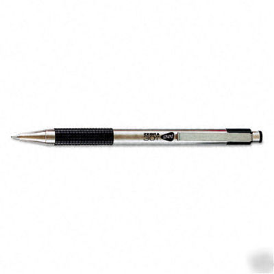 (6) zebra g-301 gel retractable roller ball pens