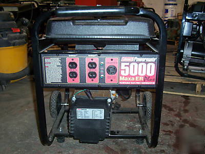 Coleman powermate 5000 portable electric generator