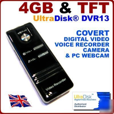 Mini spy 4GB digital voice recorder camera video photo