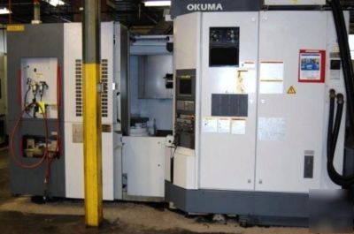 Okuma ma-400HA cnc horizontal machining center