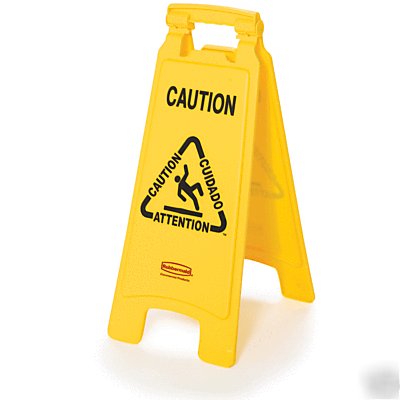 Floor safety sign 