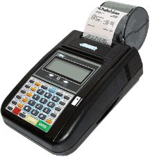 Hypercom T7PLUS 1 meg credit card terminal all-in-one