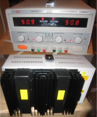 Mastech power supply (HY5005D-2)linear model 0-50V/0-5A