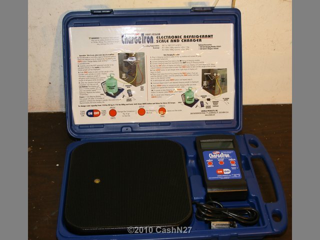 New uniweld chargetron refrigerant scale 53650 