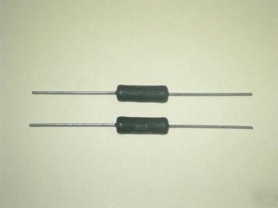 27 ohm 5 watt power resistors wire wound memcor ohms