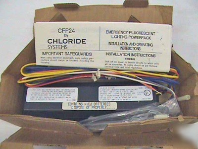 Chloride systems CFP24 120/277 emergency powerpack nos