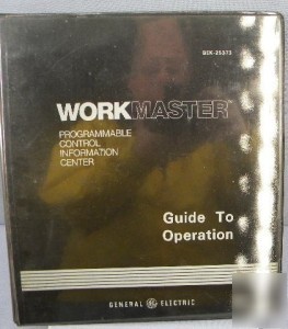 Ge workmaster guide to operation