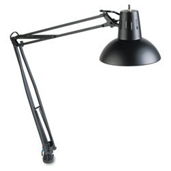 New architect's incandescent swing arm clamp-on lamp...