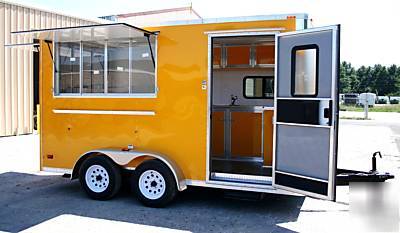 New wow 2010 - 7 x 14 concession trailer- w/ options 