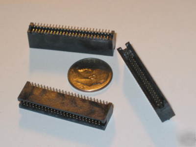 Samtec 50PIN gold pin smd header tfc-125-22-l-d-a QTY16