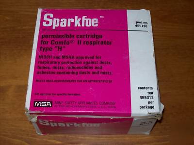 Sparkfoe comfo ii respirator replacement cartridge 
