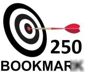 250 social bookmark service - backlink seo web traffic
