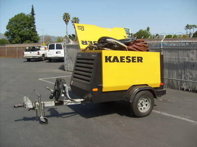 Kaeser mobilair M57 portable screw compressor