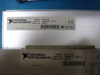 National instruments scxi-100 w/scxi-1324 , 1326 , 1300