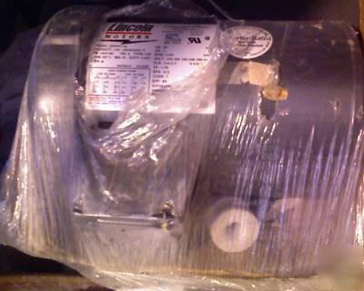 New lincoln motor 1HP SSF6P1T61 1140 rpm 3 phase