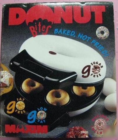 Salton maxim donut bites electric donut maker dn-20