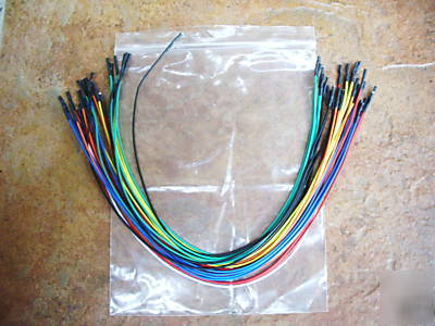 Solderless breadboard cable jump wires 25X 320MM f/f