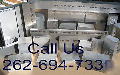 2.165 x 4 x 8 aluminum plate alcan certal Â® T651 bar