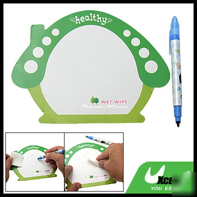 Children reusable wet erasable wipe pen nontoxic marker