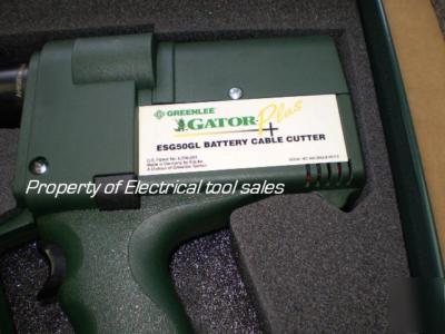 Greenlee ESG50GL11 gator battery hydraulic cable cutter