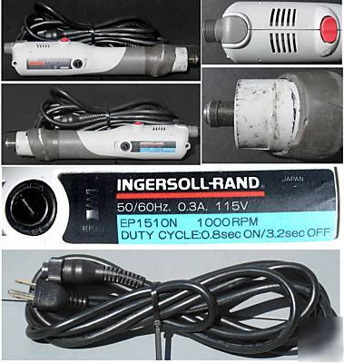 Ingersoll-rand EP1510N electric screwdriver w/code used