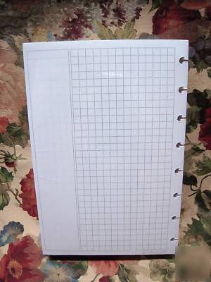 Levenger ~ circa 300 annotation grid sheets junior nla