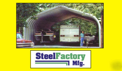Steel factory residential storage garage building kit