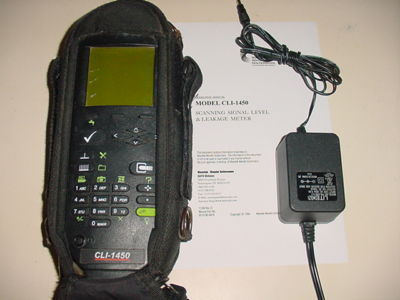Wavetek acterna jdsu CLI1450 scaning signal level meter