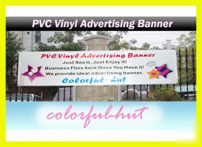 2PCS 4X8FT 19OZ thick custom vinyl outdoor banners