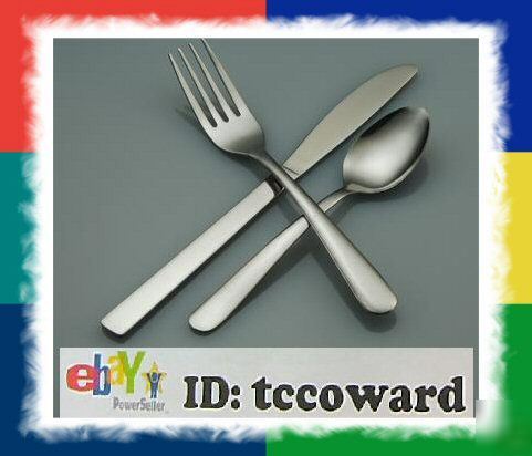 360 pieces windsor flatware knives, forks, and spoons