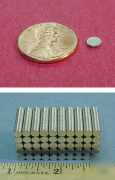 50 neodymium disc magnets 5MM * 0.5MM (N50) craft