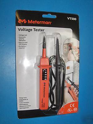 Meterman VT500 two pole voltage tester - 50PC lot