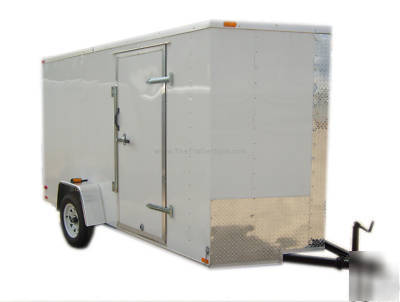 New 6X12 enclosed trailer - cargo - utility - 2010