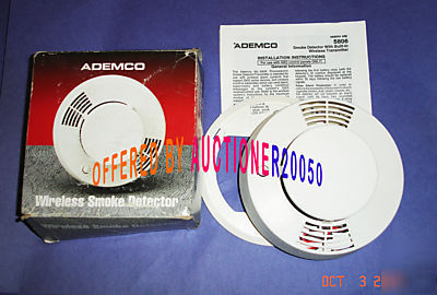 New ademco wireless smoke detector - 5806 in box
