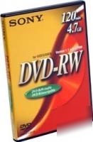 New sony DMW120VD dvd-rw disk brand boxed 7 disks