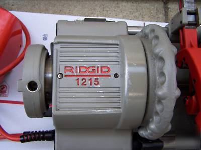 Ridgid model 1215 powered pipe threader 1/4