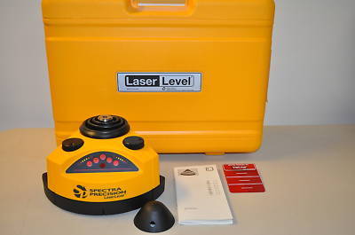 Spectra precision laserlevel model 1444 rotary laser