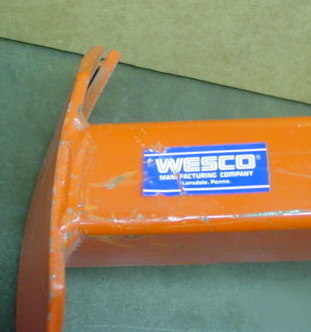 Wesco top-grip drum lifter / barrel lifter - 55 gallon.