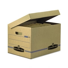 Bankers box storfile storage boxes wattached lid