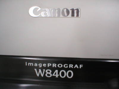 Canon imageprograf W8400 color printer w/ CX40 scanner