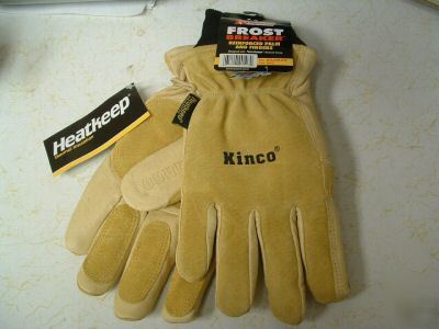 Kinco frost breaker lined leather gloves 901M