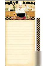 Legacy dan dipaolo fat chef shopping list note pad