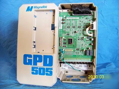 Magnetek gpd 505V-BOO8 5HP vfd 380-460 in/ 0-460 out 3P