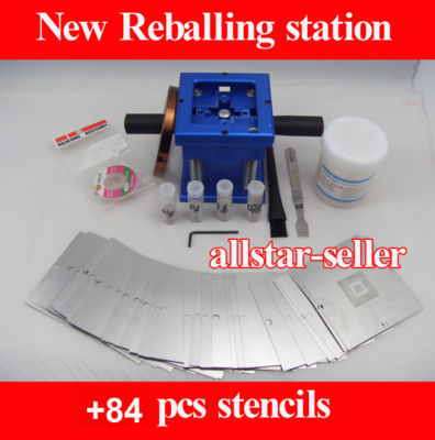 New bga reballing station +84 pcs stencil template kits