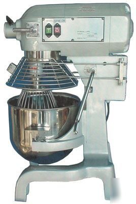 Uniworld 1 hp 20 qt dough mixer gear driven nsf listed