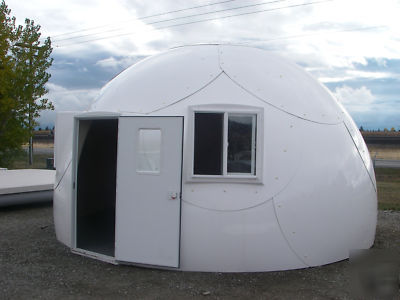 Haiti red cross disaster shelter, solar dome, wind, led