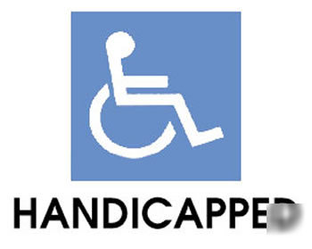 Handicapped windshield pass